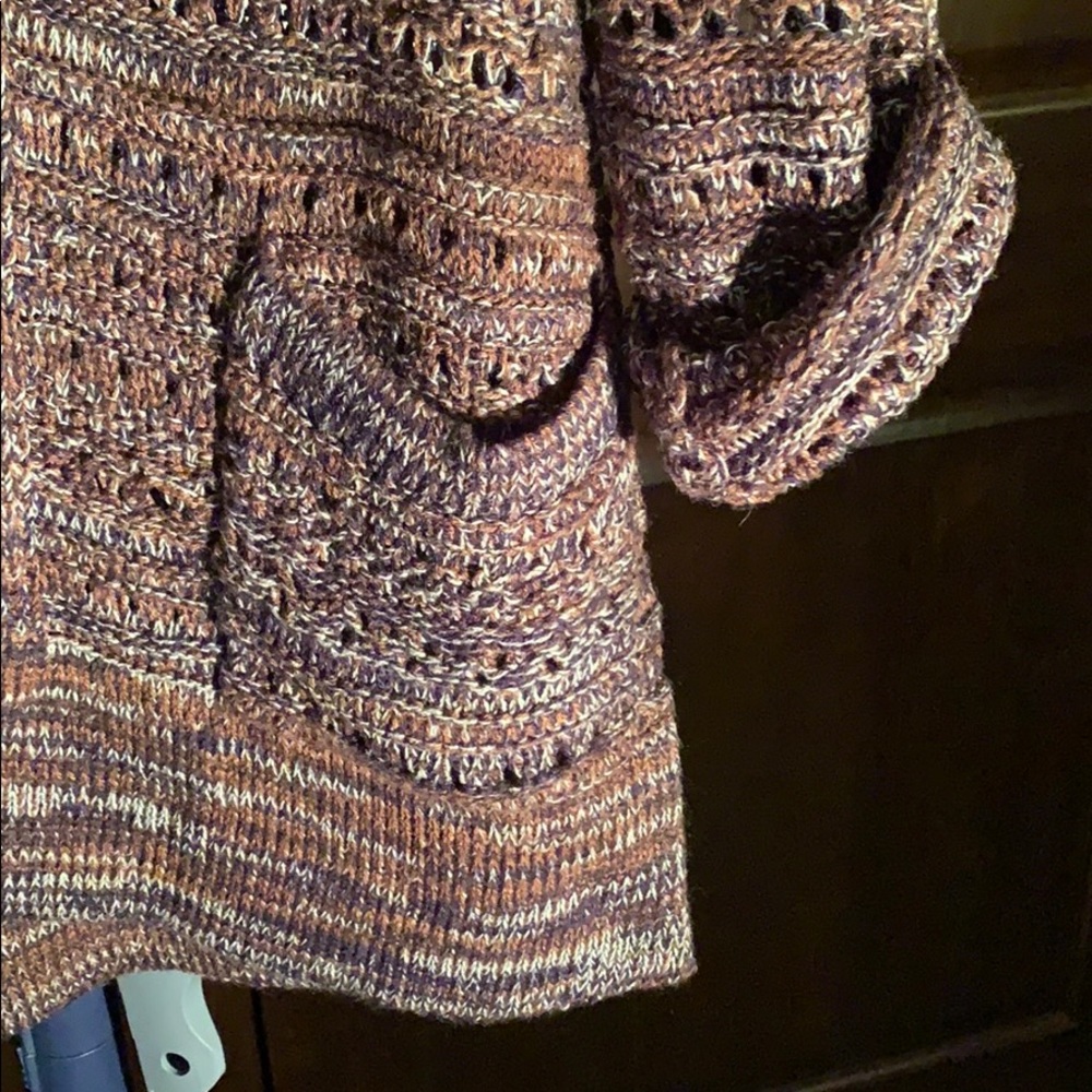 Relativity Long Open Front Sweater - Picture 4 of 10